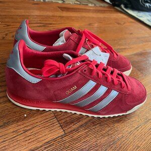 Adidas Guam Maroon Sneakers - UK size 8.5 (US men size: 9, US women's size: 10)